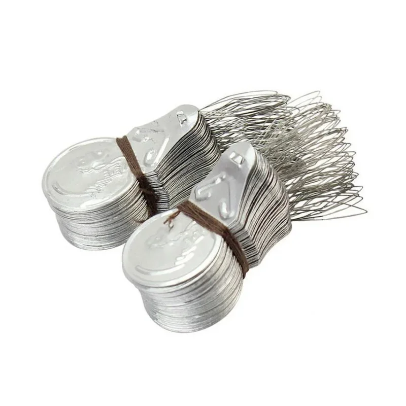 Enhebrador de alambre tipo arco manual para costura