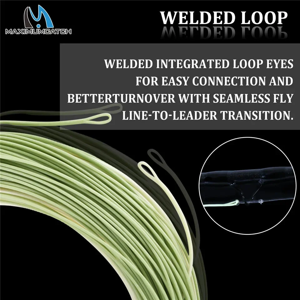 Línea de mosca flotante Trout LT MAXIMUMCATCH – lazos soldadas - imagen 2