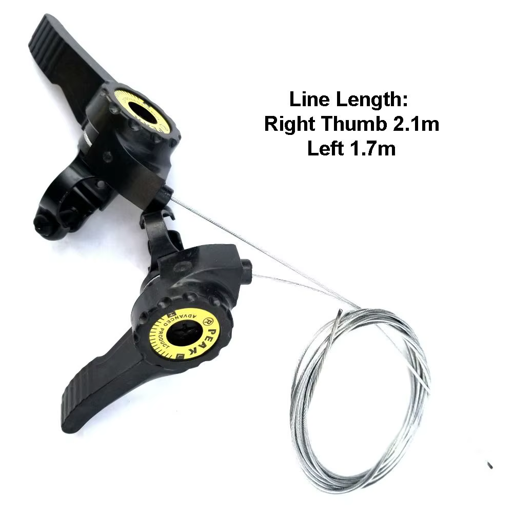 Palancas Cambio MTB Universales – Cable Interno 3x5/6/7 Velocidades - imagen 4