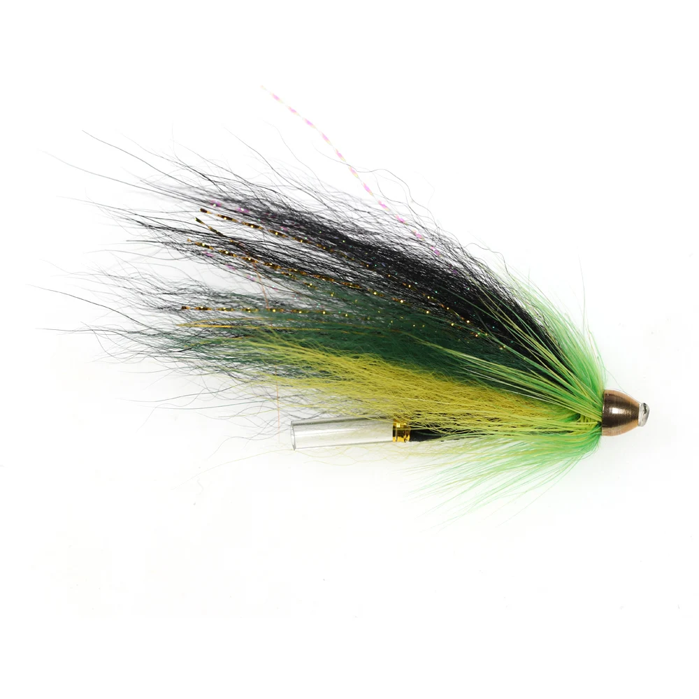 Moscas de tubo latón Vtwins para trucha y steelhead, cabeza cónica - imagen 4