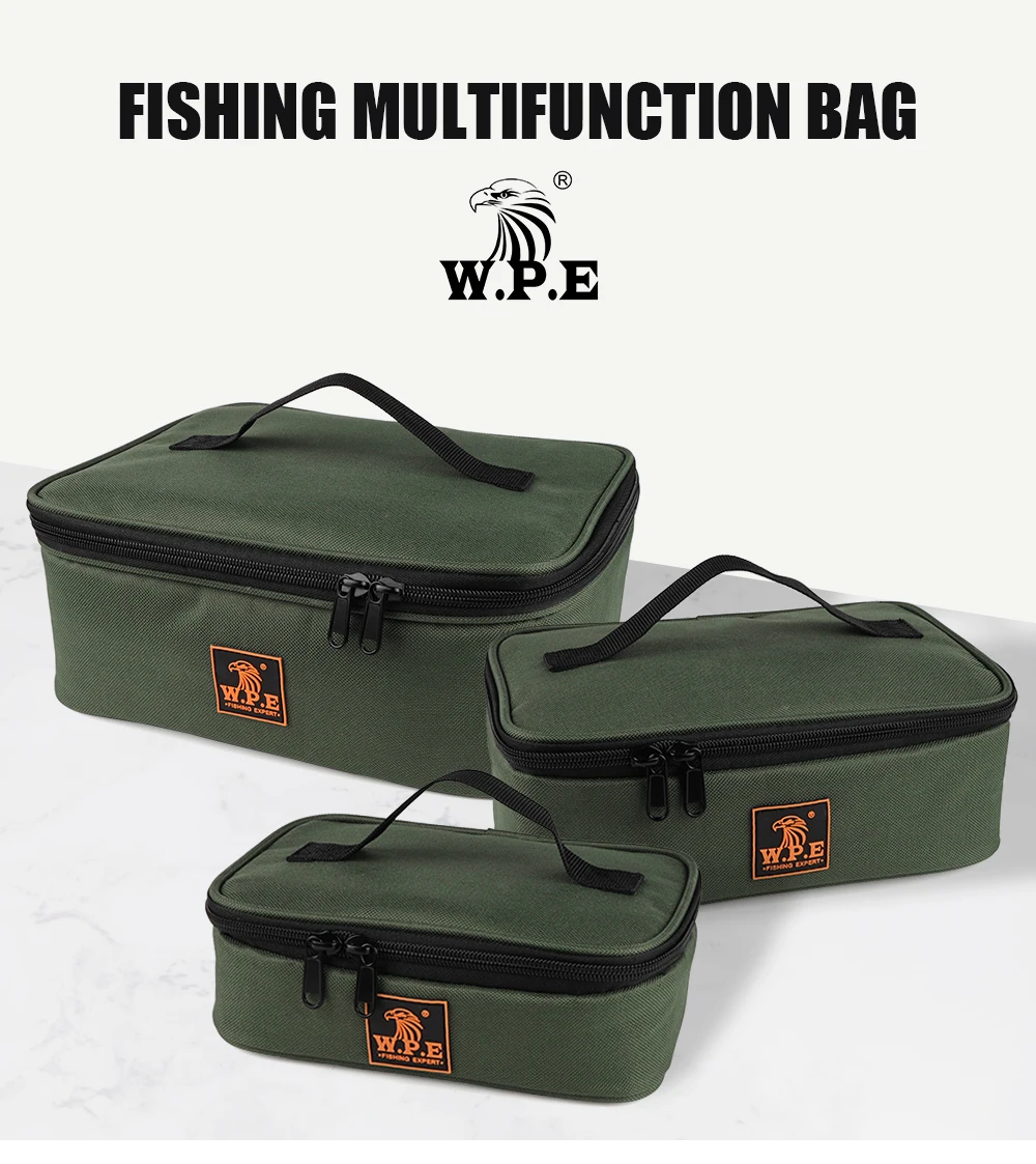 Bolsa W.P.E vista frontal mostrando el material Oxford y las asas reforzadas