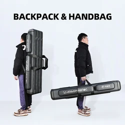 Bolsa portacañas extensible 80-130 cm con amplios compartimentos
