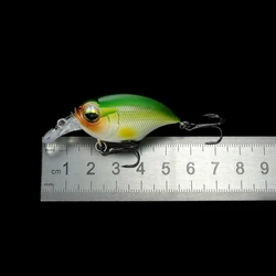 WALK FISH Crankbait minnow con sonajero y ojos 3D