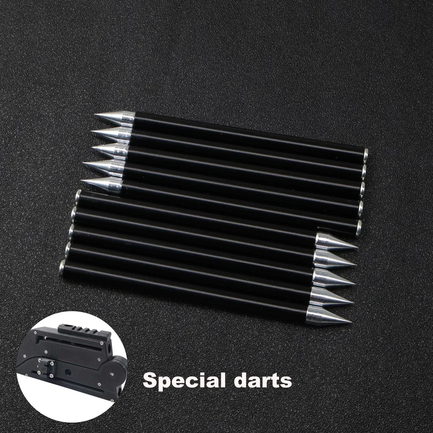Flechas plegables 8mm para tirachinas – Sin plumas - imagen 2