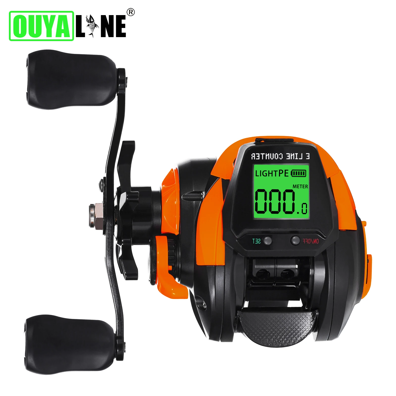 Carrete Baitcast Agua Salada 7.2:1 – Metal 10kg Arrastre Alta Velocidad