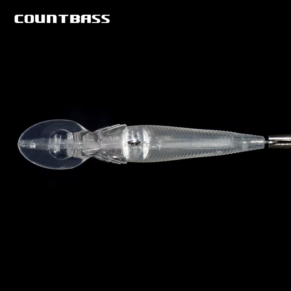 Countbass Minnow 52mm – Cuerpo señuelo hundido blanco - imagen 5