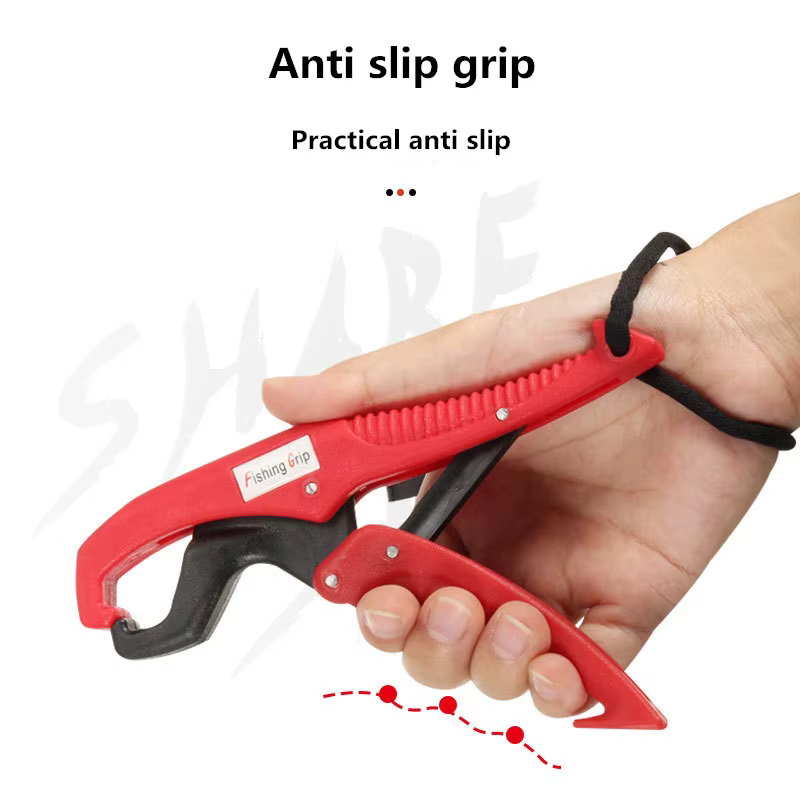Pinza de labio flotante ABS portátil para pesca en agua salada
