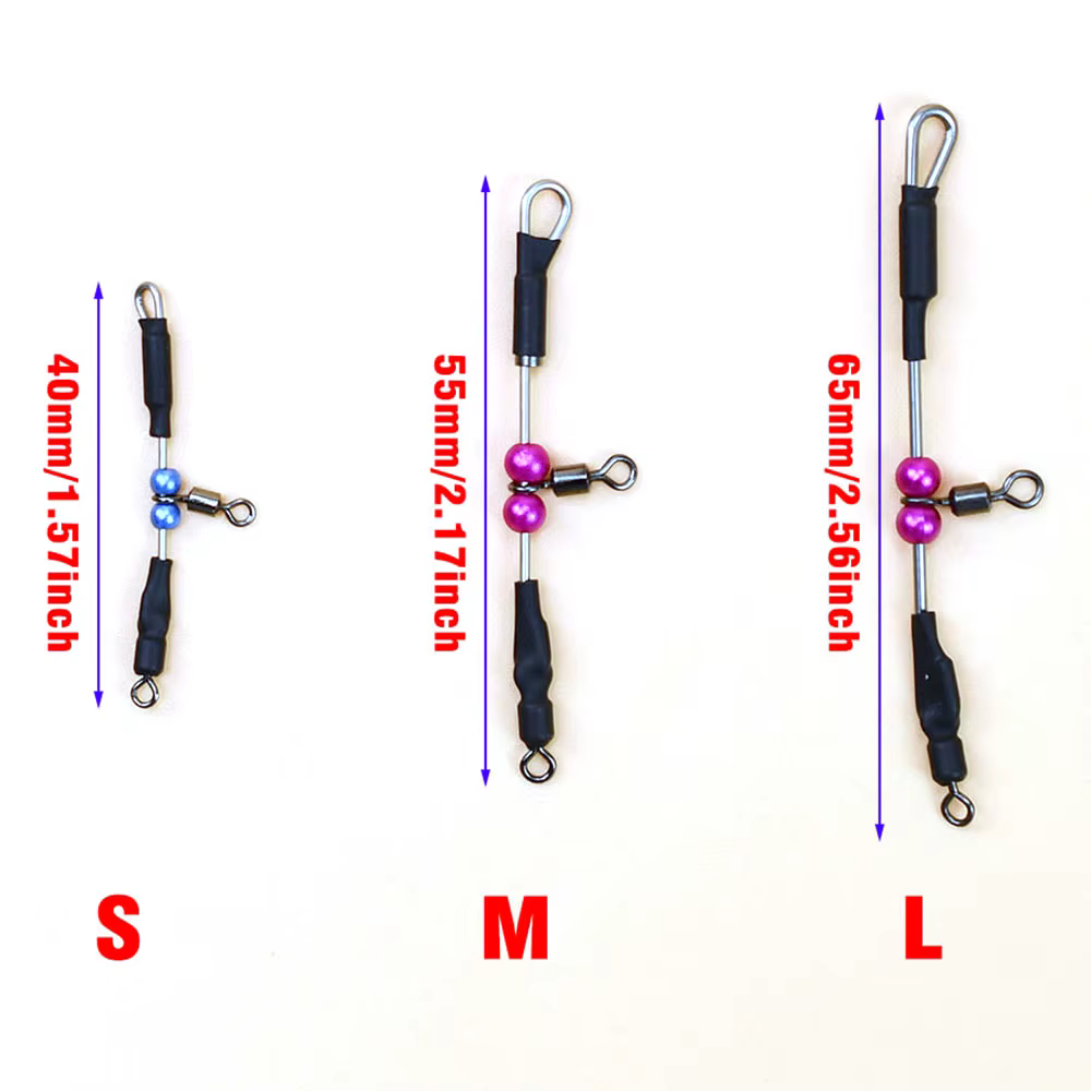 Conector antienredos T MNFT – Control giratorio de línea pesca en mar - imagen 5