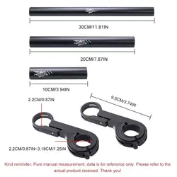 Soporte Extensión Manillar para Lámpara de Pesca en Aluminio