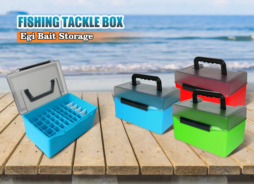 Caja organizadora con compartimentos para jigs y vinilos