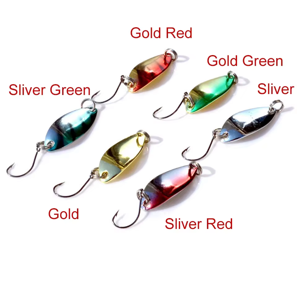 Walk Fish Spinner - cucharas para hielo 2,5 g, 32 mm, un solo gancho - imagen 5