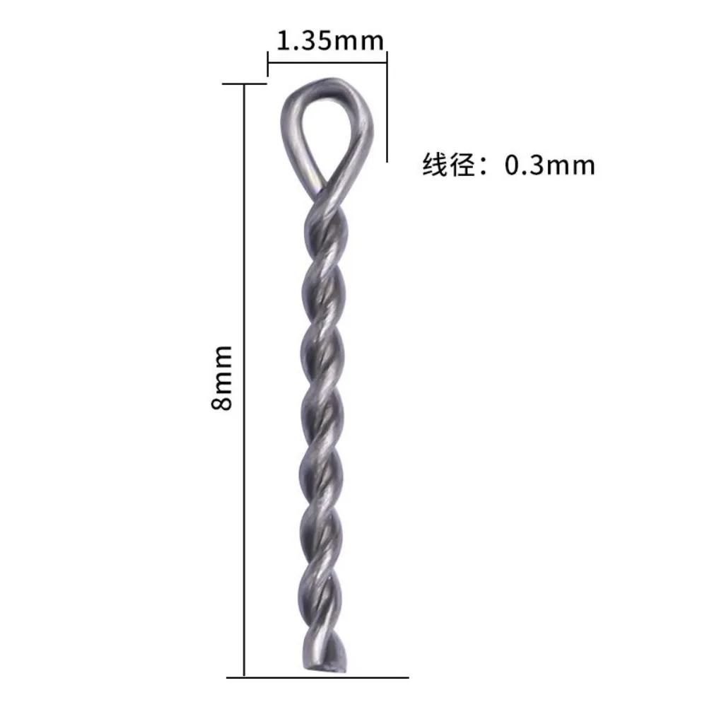 Alfileres para boilie de acero inoxidable para pesca de carpa