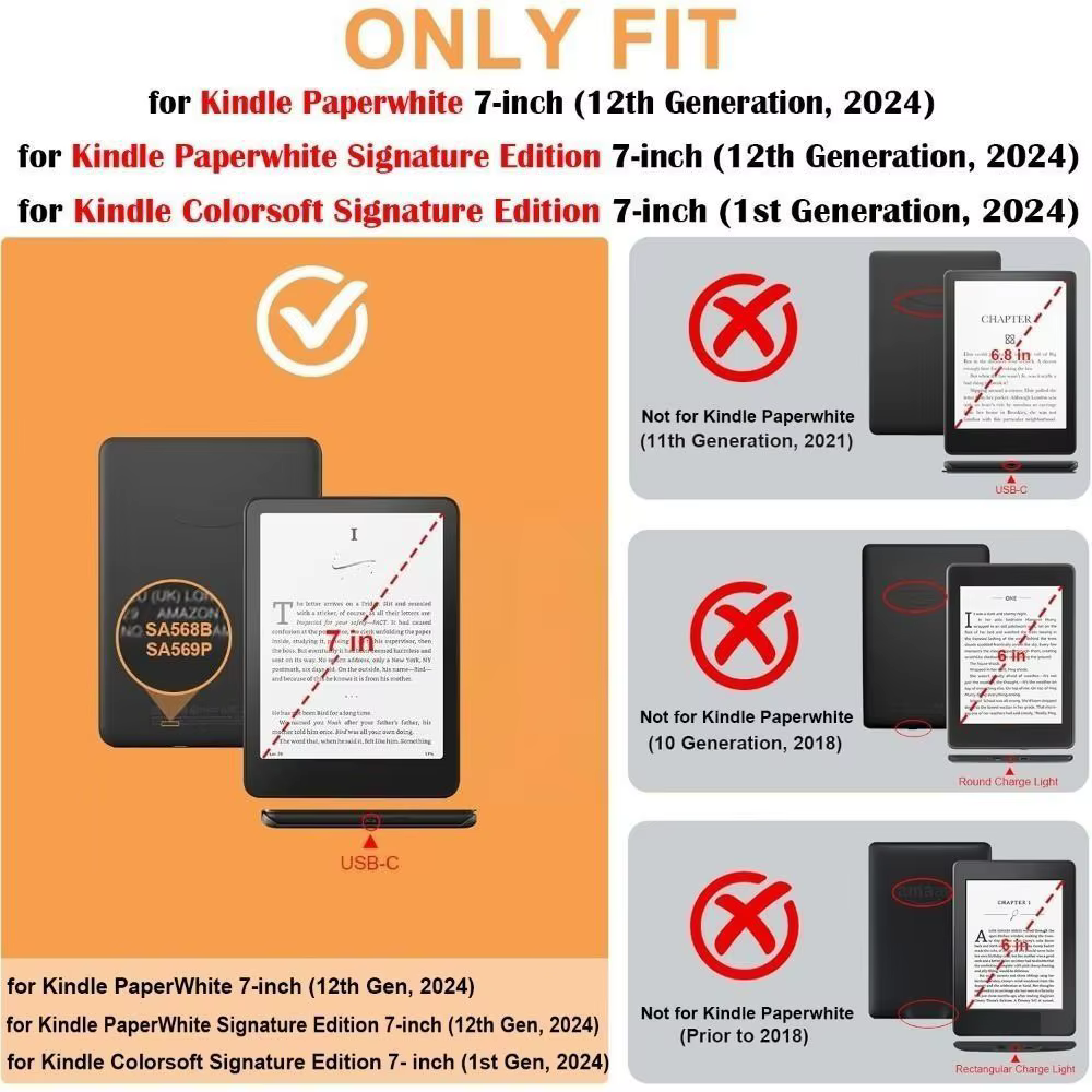 Funda Kindle Paperwhite 12.ª Gen Magnética Extraíble - imagen 5