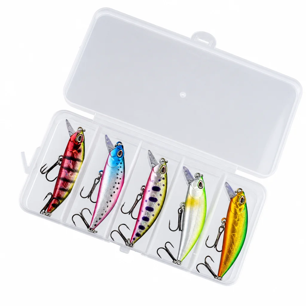 Señuelo Minnow de lanzamiento largo para trucha y lubina