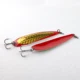 FishingFans Señuelo metálico de salmón con destorcedor y flasher