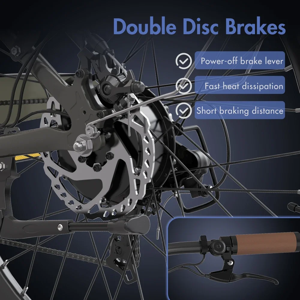 Fafrees F26 Pro Ebike urbana neumático ancho batería larga duración - imagen 4