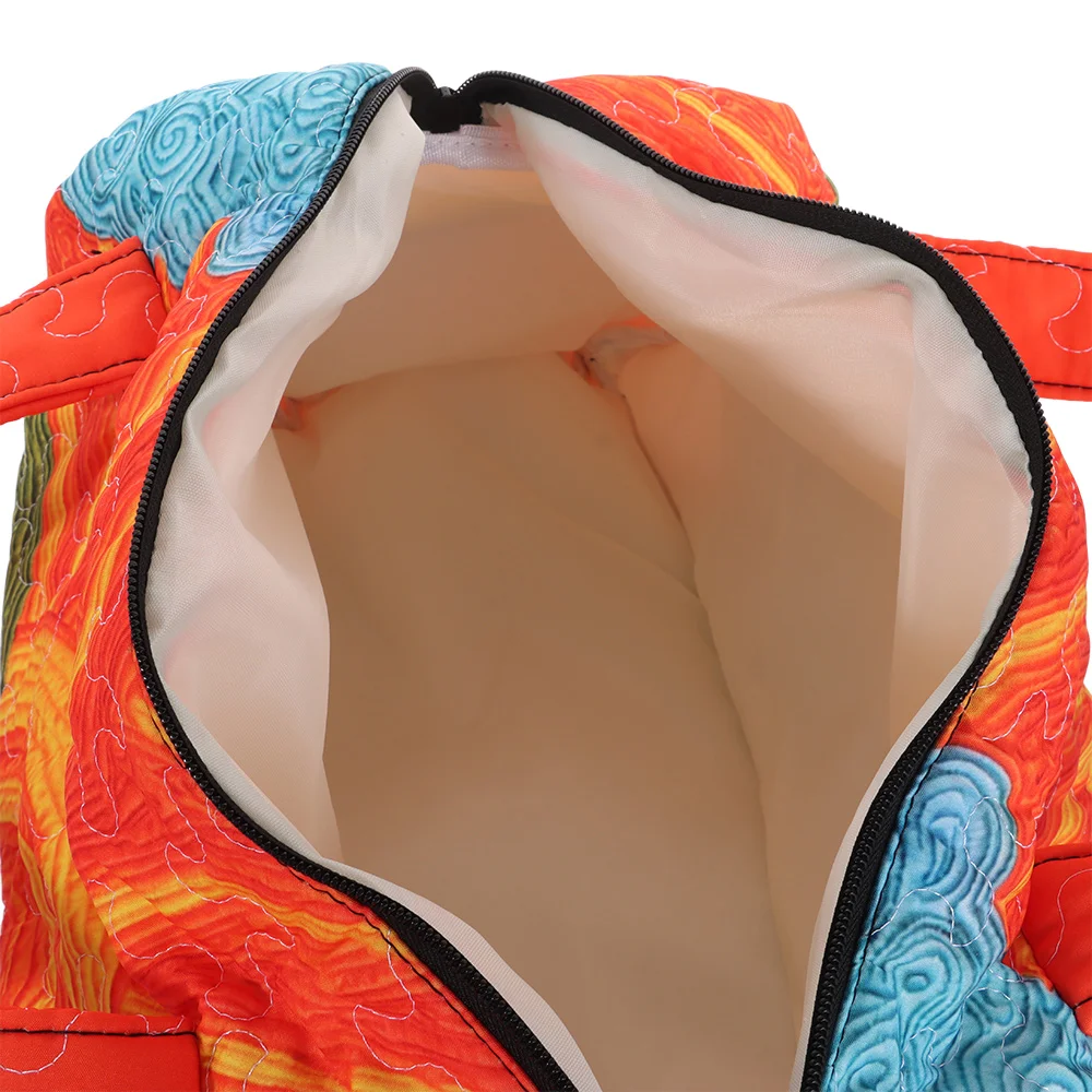 Bolso en uso durante el viaje