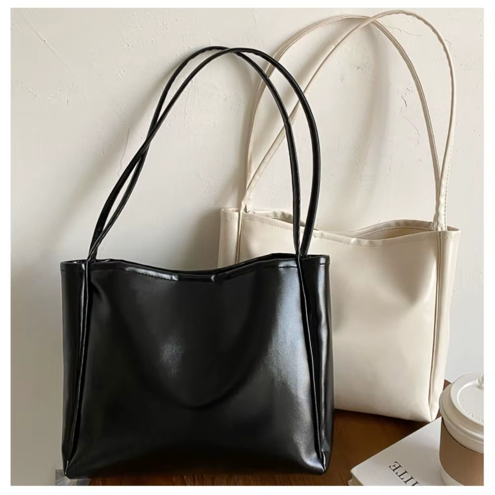 Bolso Tote de PU para Mujer – Bandolera de Gran Capacidad - imagen 4