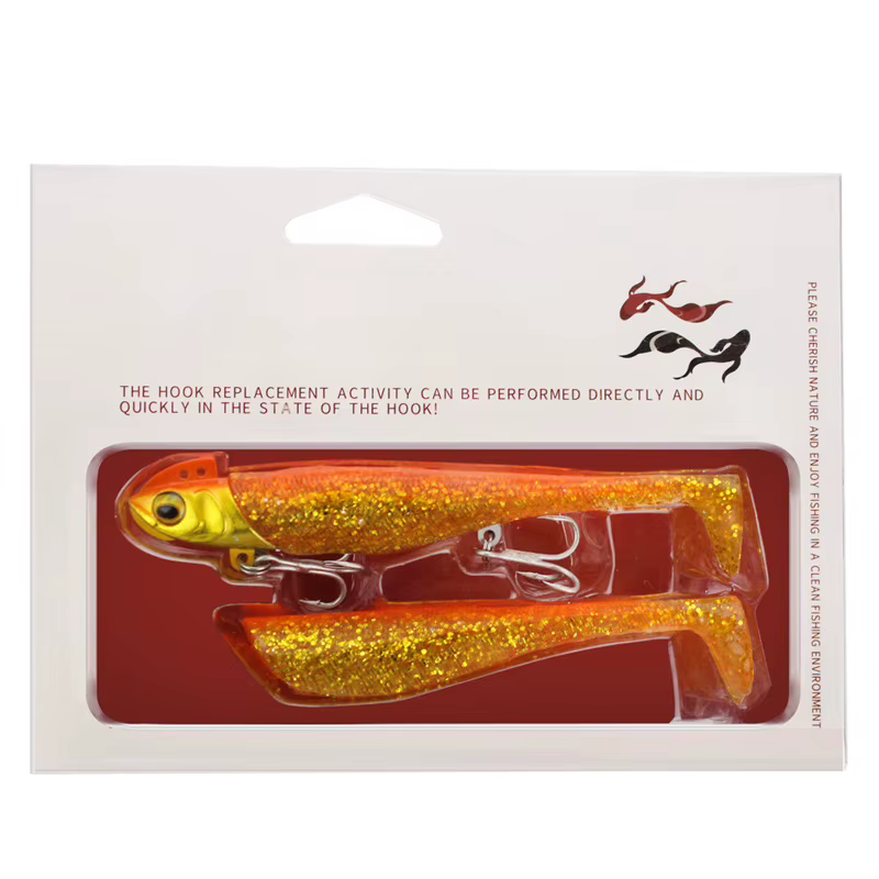 Jig Head Serpiente – Señuelo vinilo para pesca shore - imagen 4