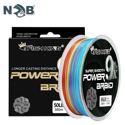 NGB Línea trenzada PE multifilamento 9 hebras 20-100LB