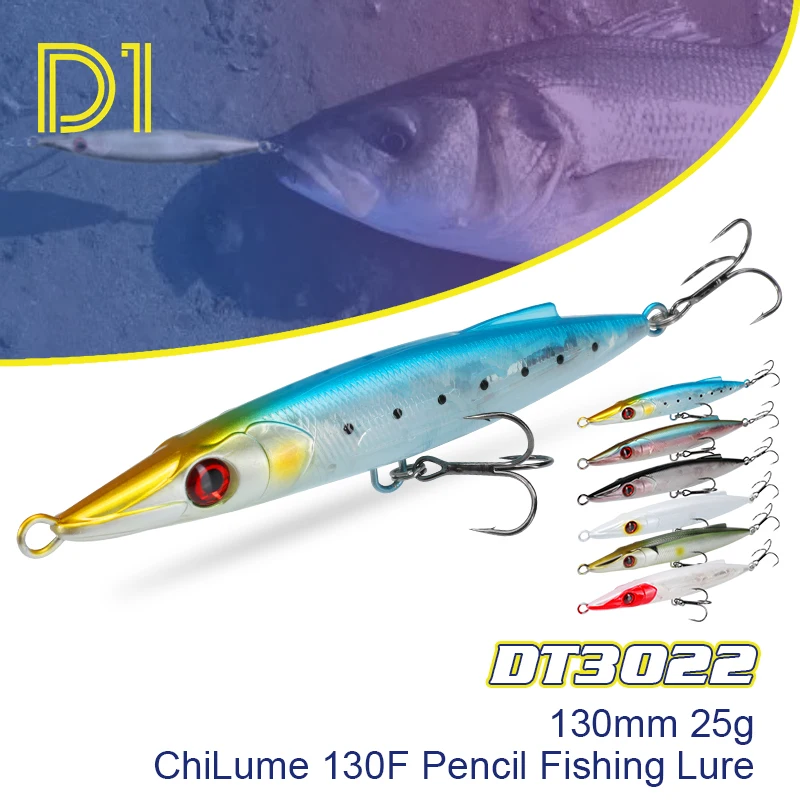 ChiLume D1 - Señuelo lápiz para lucio, WTD Wobbler Stickbait - imagen 3