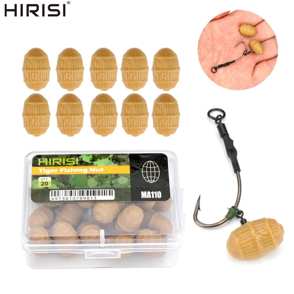 Nuez de tigre flotante blanda para pesca de carpas - imagen 2