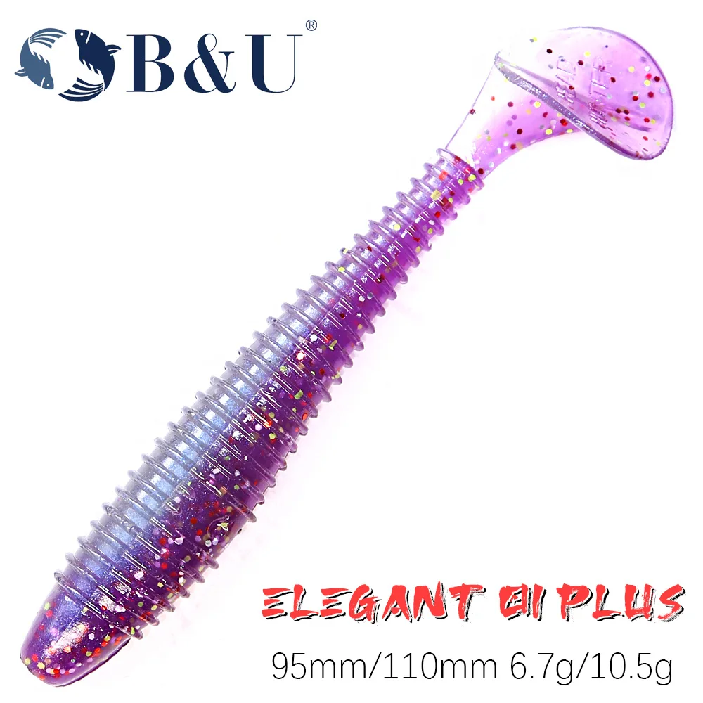 B & U Swimbait Cola de Paloma – Señuelo para Lucio, Zander y Bass