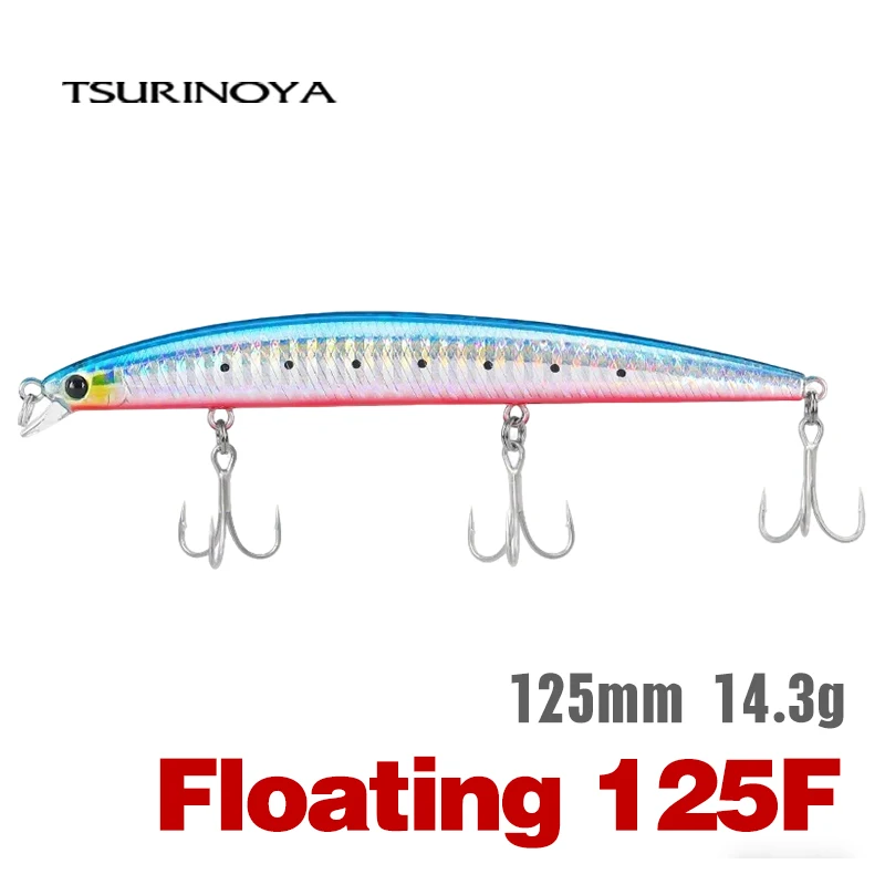 TSURINOYA 125F – Señuelo duro flotante para lubina 125mm