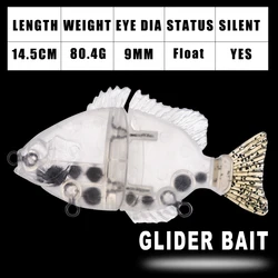 Señuelo gliderbait para lubina Dr.Holife – nado planar