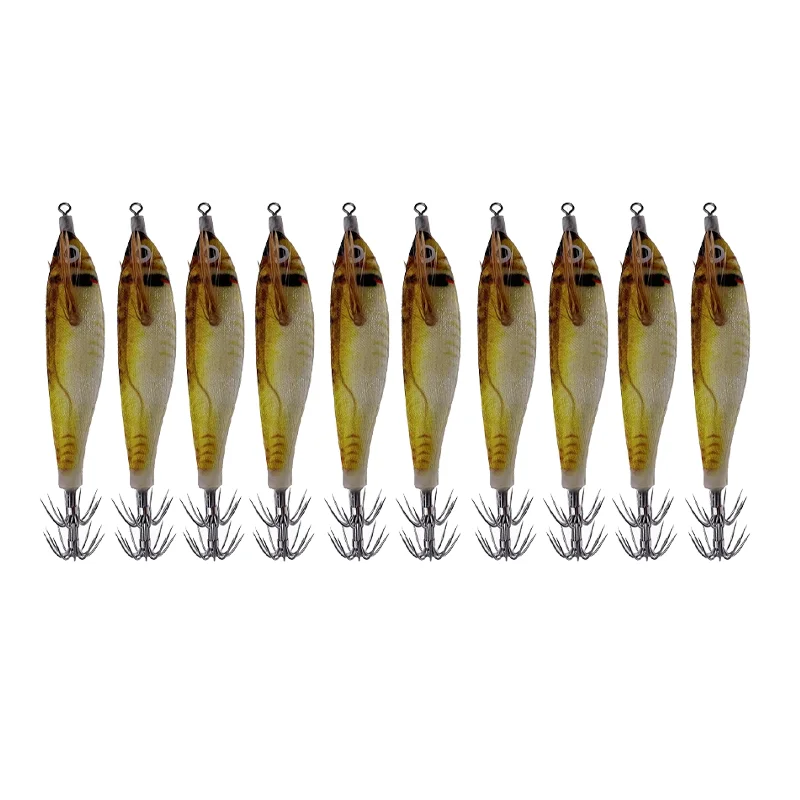 Señuelos Glow Calamar con Anzuelo – Brillo Nocturno para Pesca Salada - imagen 4