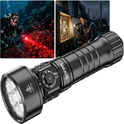 Linterna SOFIRN SD11 LED USB-C recargable luz cálida ajustable