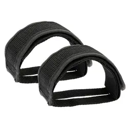 Correa adhesiva de nailon para pedales de bicicleta con clip dedos
