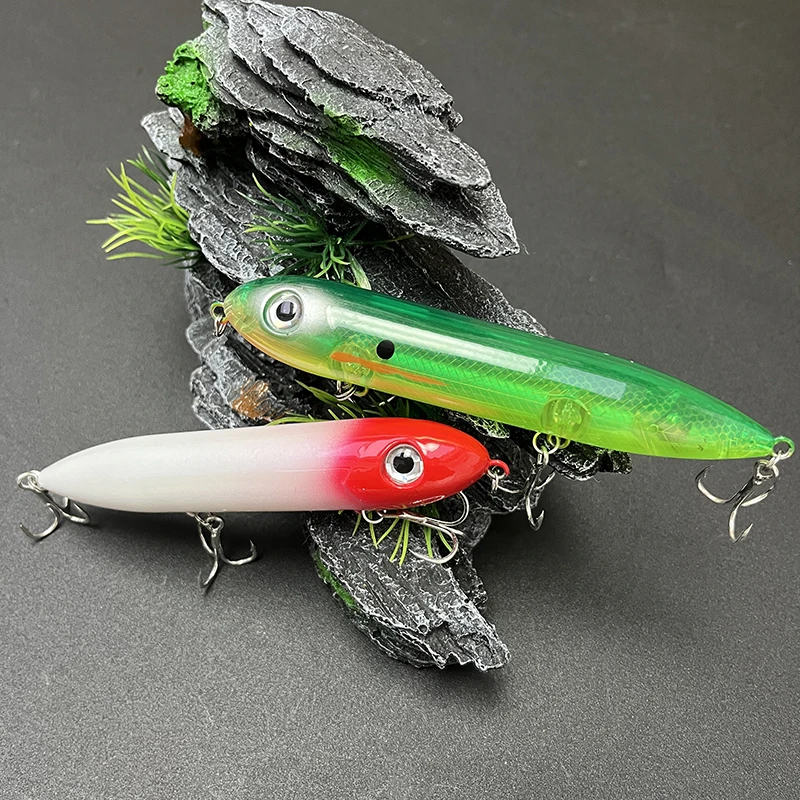 Super Spook Topwater 125mm 26g Cebo Lubina Superficie Flotante - imagen 3