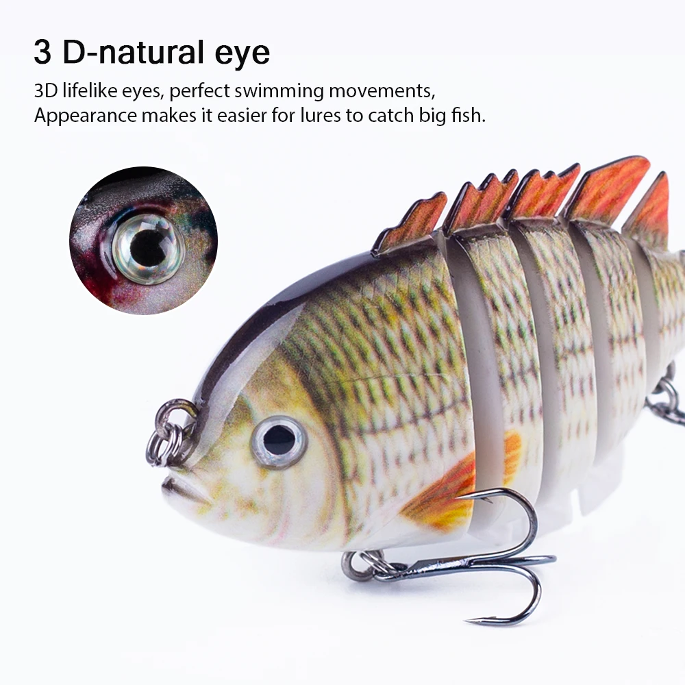 Hanlin Crankbait - Señuelos multiarticulados para trucha y lubina