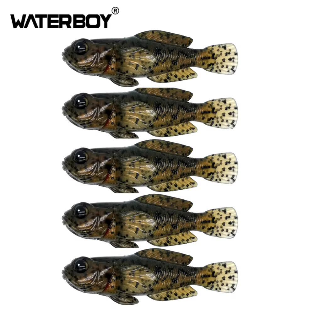 Swimbait Goby 9,3g – Cebo blando 75mm para depredadores - imagen 4