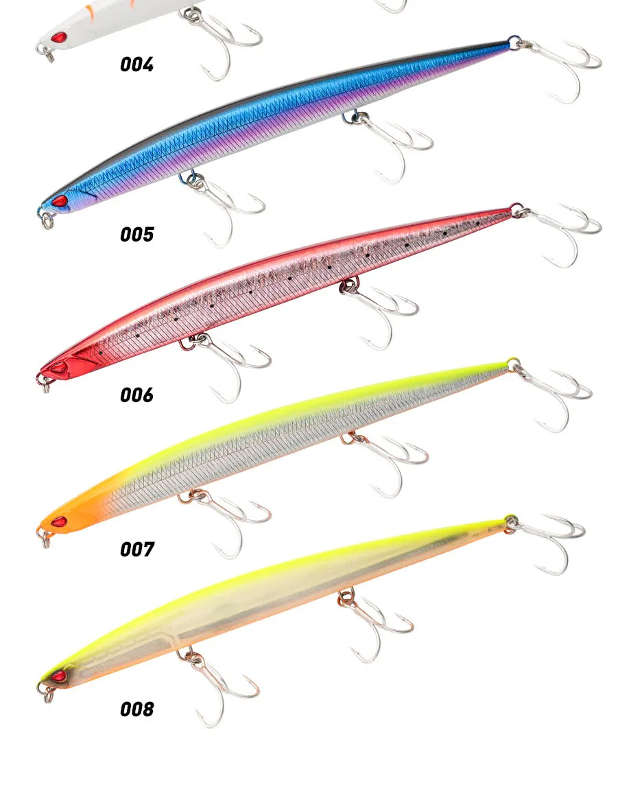 Diseño minnow para depredadores marinos