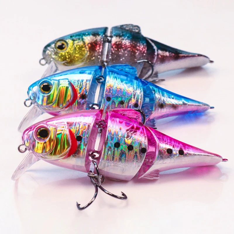 Jackail Mikey 72 swimbait articulado para lucio y trucha - imagen 4