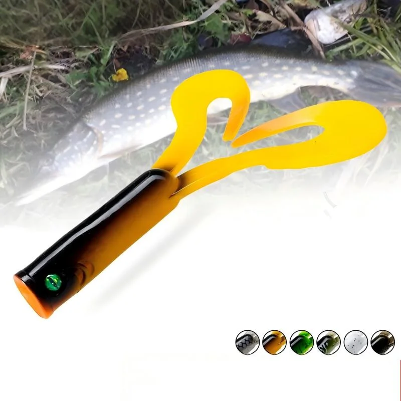 Señuelo doble cola para jig trailer – Vinilo para depredadores - imagen 3