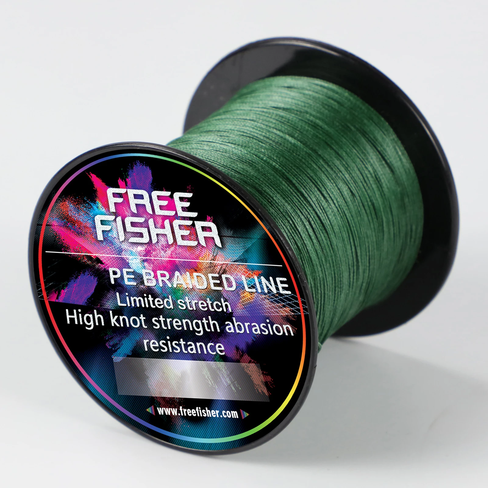 Bobina de línea trenzada FREE FISHER