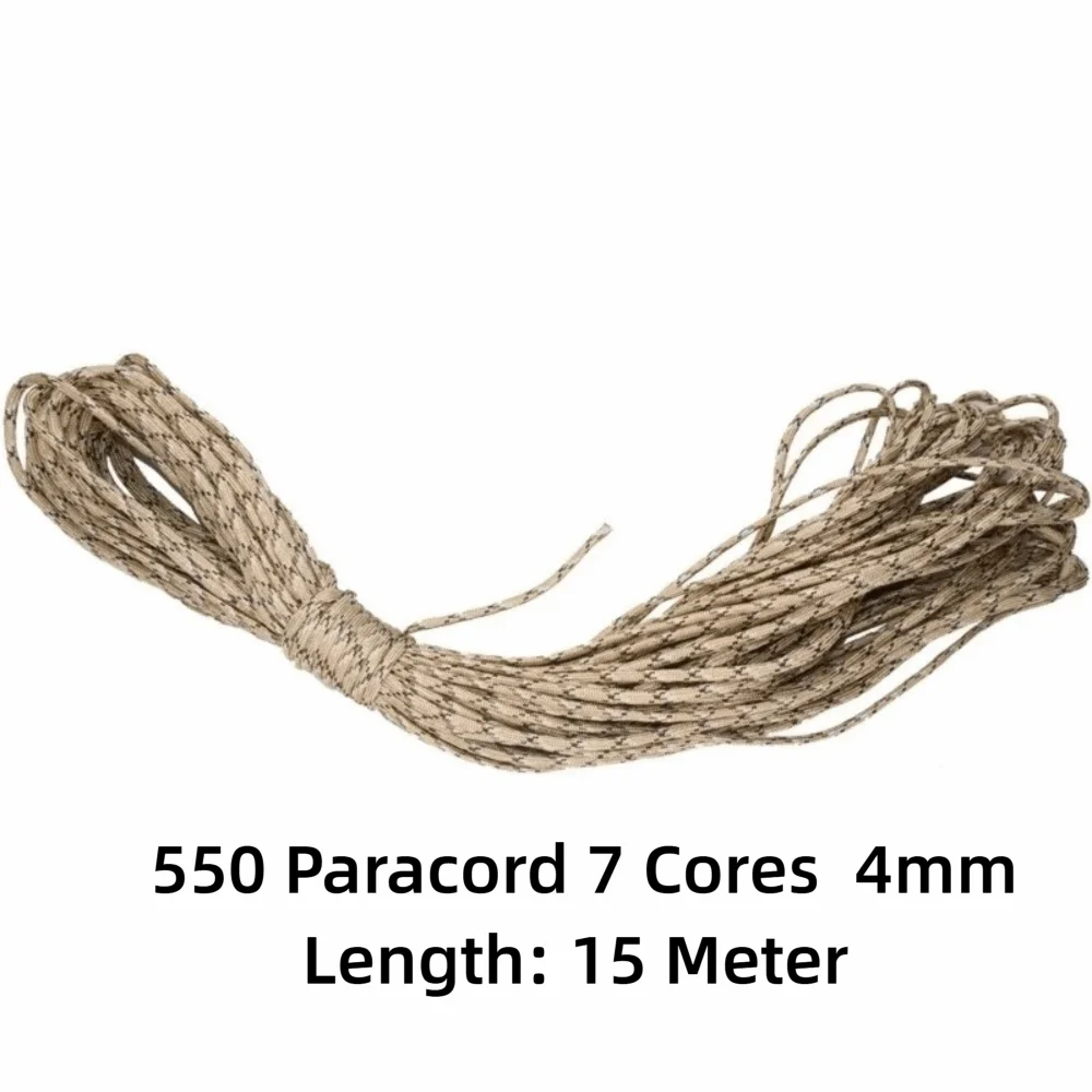 Paracord resistente portátil para camping y supervivencia al aire libre - imagen 3