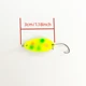 MEGAIMABASS 8011 para trucha: pez militar con lentejuelas
