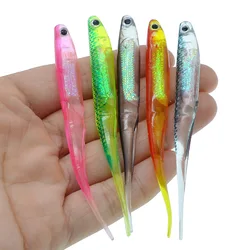 Señuelo 3D arcoíris con lámina de aluminio – Gusano suave