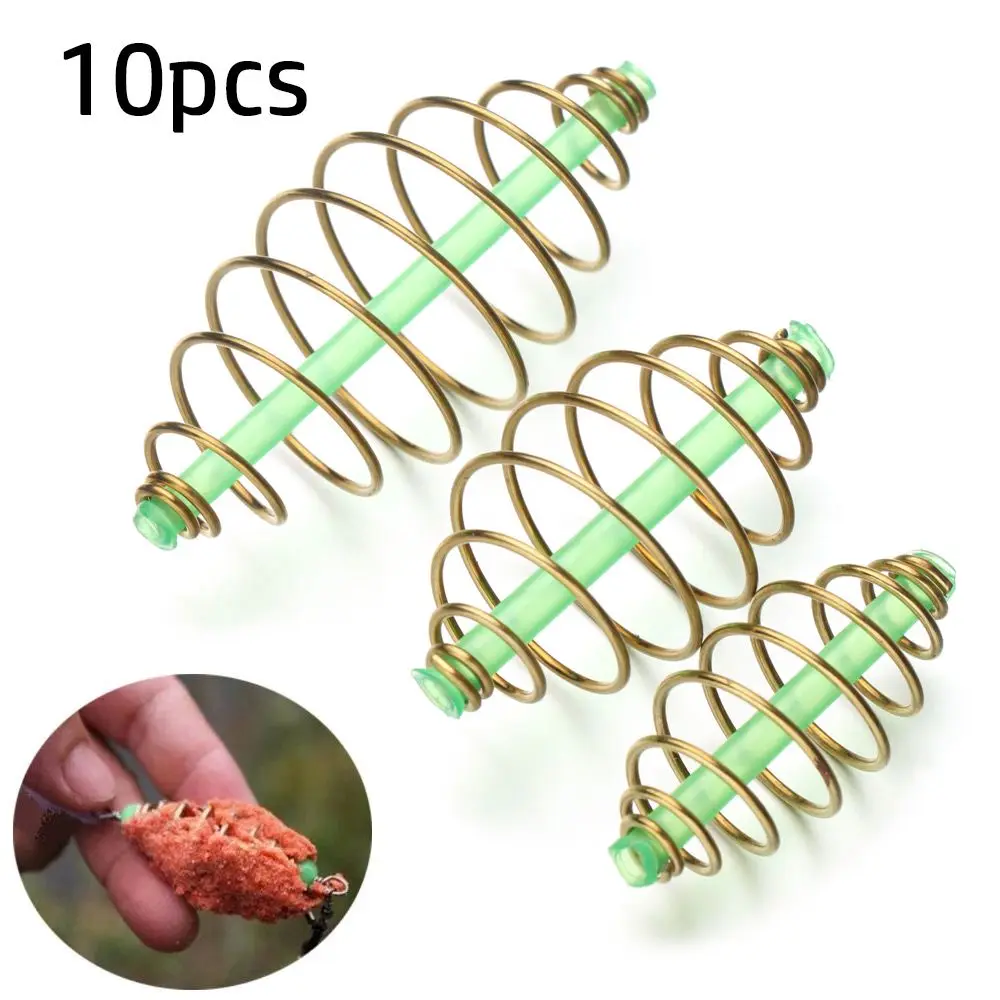 Método Líder Olive Señuelos con cebo de resorte, alimentador inoxidable - imagen 5