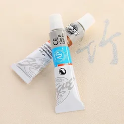 Pintura acrílica para señuelos de pesca con pincel