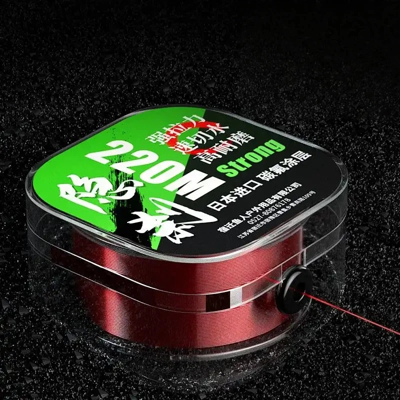Línea fluorocarbono nylon de alta resistencia, corte rápido mar y río - imagen 5