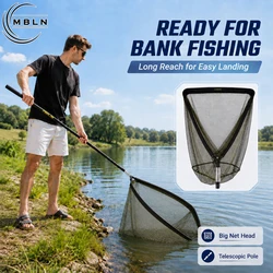 Red de Pesca Plegable Triangular MBLN Mango Carbono