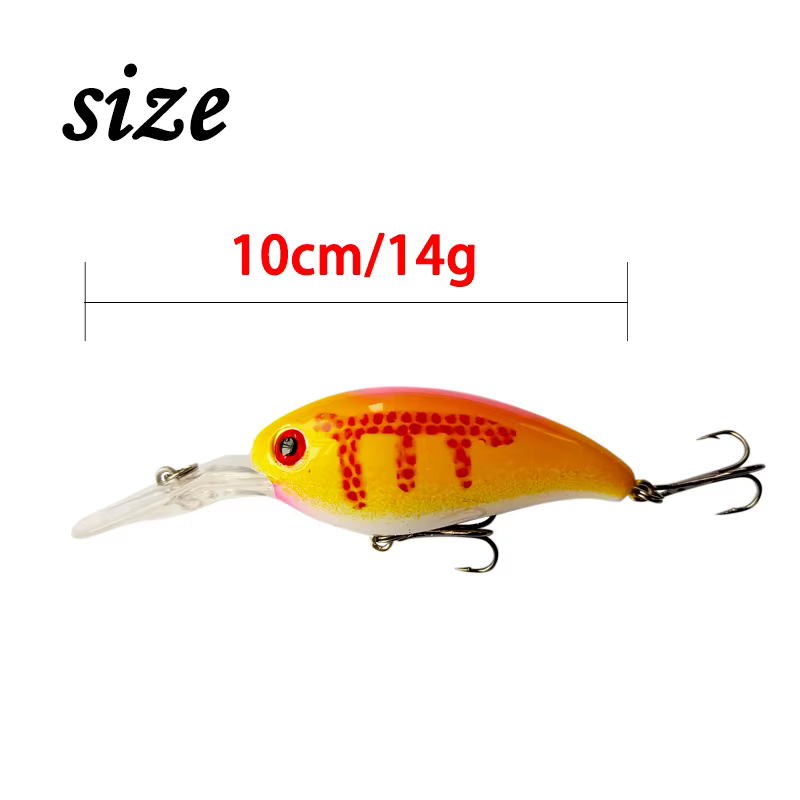 Crankbait para trucha 10 cm 14 g – Swimbait currican efectivo - imagen 2