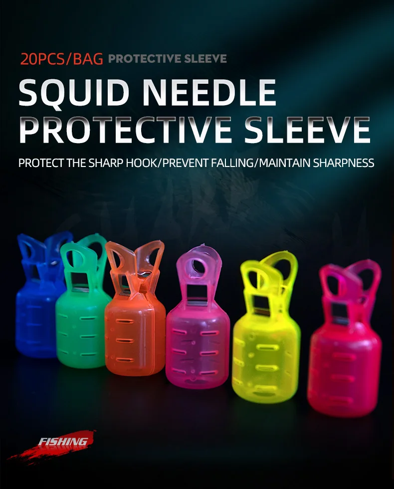 Protectores para anzuelos de pesca marina