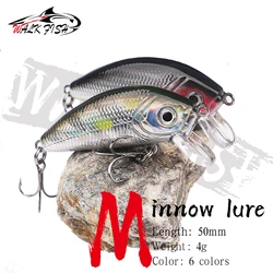 WALK Señuelo Crankbait Wobbler - Imitación Pececillo Ojos 3D