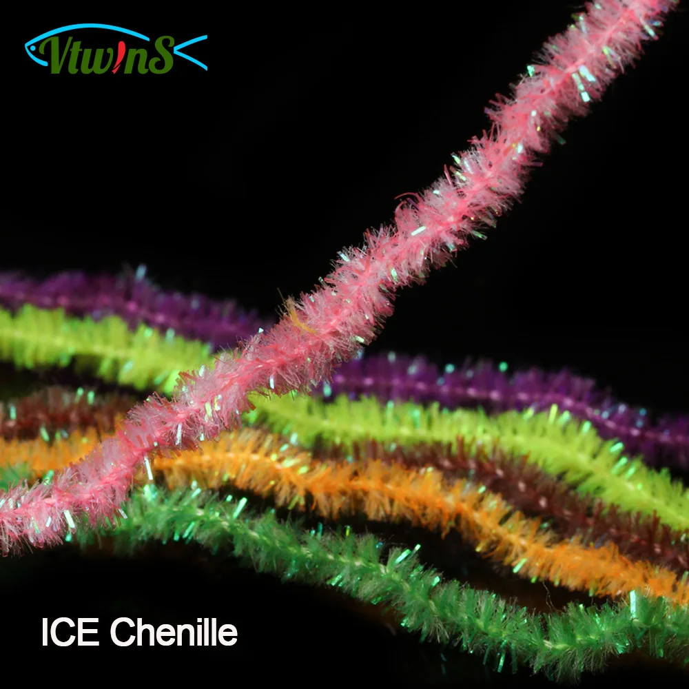 Material para atar moscas Vtwins - Chenilla de hielo, ninfas Bugger